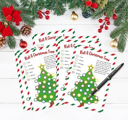Roll A Christmas Tree Dice Game, Christmas Games - Image 3