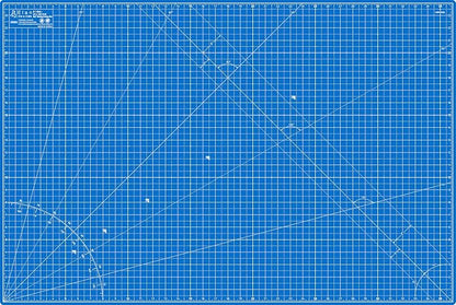 Elan Cutting Mat A1 Blue, Large Self Healing Cutting Mat 24 x 36 Inch, 5-Ply - Image 2
