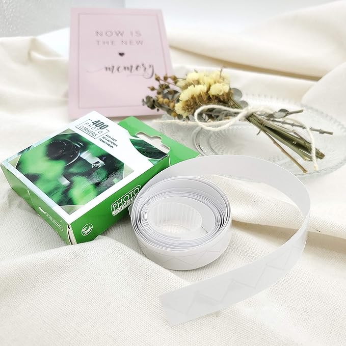 Photo Corners 400 Pcs Clear Self-Adhesive Picture Mounting Corner Stickers - Image 2