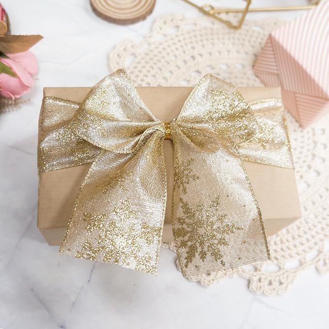CT CRAFT LLC Champagne Gold Metallic Fabric - Image 5