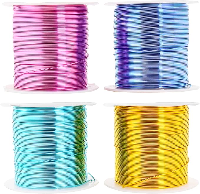 Mandala Crafts 20 Gauge Anodized Aluminum Craft Wire by MandalaCrafts