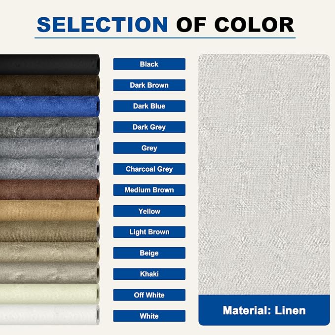 KING MOUNTAIN Linen Repair Patches, Self-Adhesive Linen Fabric Patches - Image 7