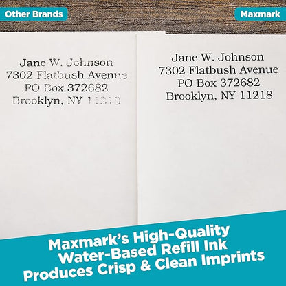 MaxMark Premium Refill Ink for self Inking Stamps and Stamp Pads - Image 2