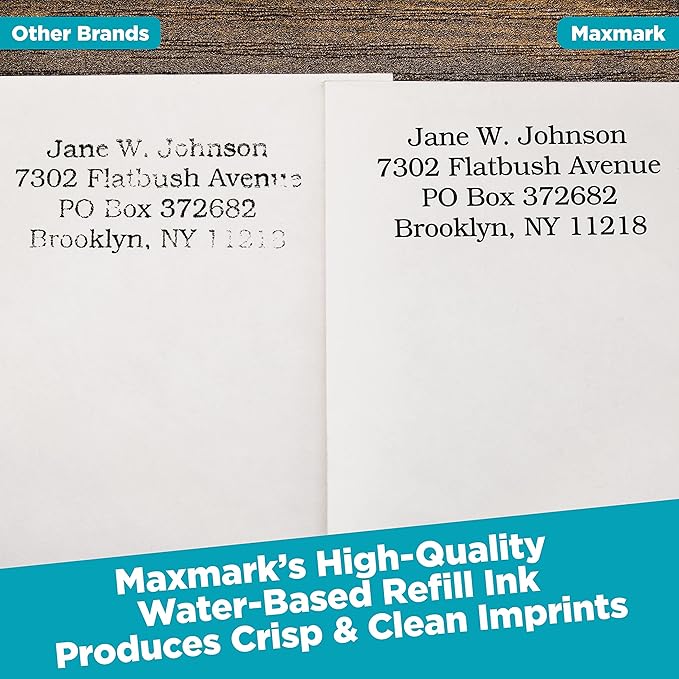 MaxMark Premium Refill Ink for self Inking Stamps and Stamp Pads - Image 2