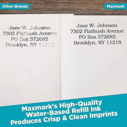 MaxMark Premium Refill Ink for self Inking Stamps and Stamp Pads - Image 2