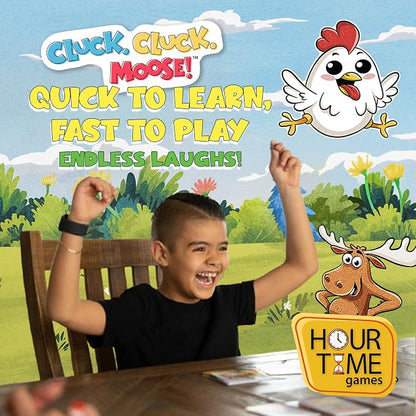 Hour Time Games Cluck Cluck Moose – Hilarious Animal-Themed Card Game - Image 4