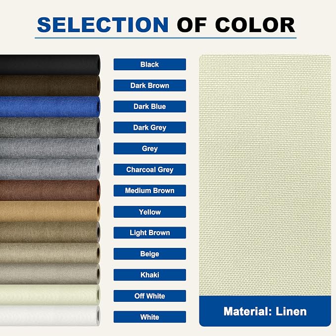 KING MOUNTAIN Linen Repair Patches, Self-Adhesive Linen Fabric Patches - Image 6