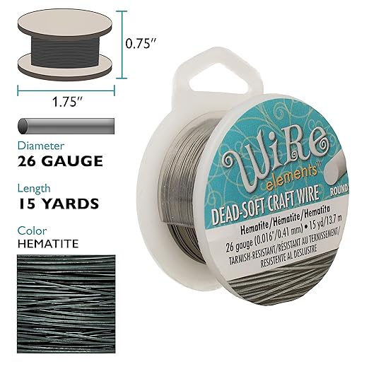 The Beadsmith Wire Elements Craft Wire – Tarnish Resistant, Soft Temper - Image 2