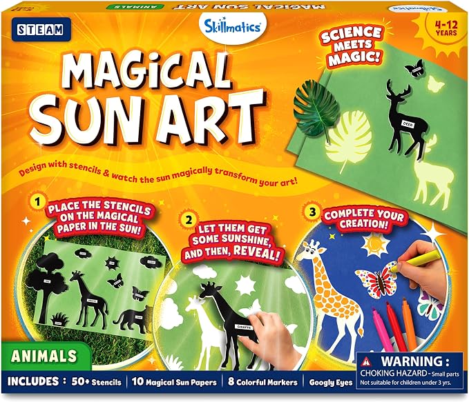 Skillmatics Sun Paper Art Kit by Skillmatics