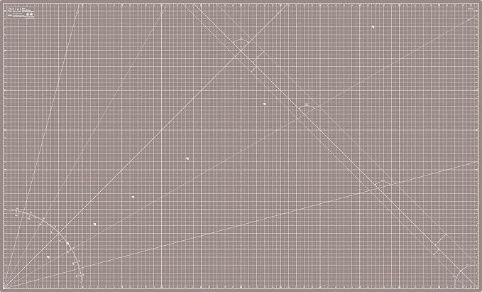 Elan Cutting Mat 36x60 Black & Taupe, Extra Large Self Healing Cutting Mat 36 x - Image 2