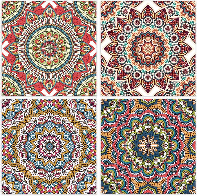 24 Sheets 12 Designs Scrapbook Paper Pad, Scrapbooking DIY Decorative - Image 8