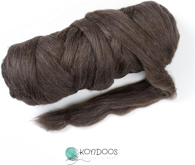 Natural Wool Bulk roving, 4 lb. Best Wool - Image 2