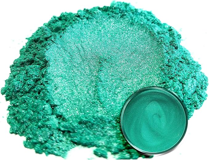 Eye Candy Pigments Premium Green Mica Powder - Image 6