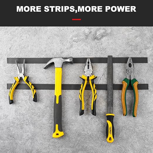 Neodymium Magnetic Tape, Flexible Magnet Tape Strips Roll - Image 6