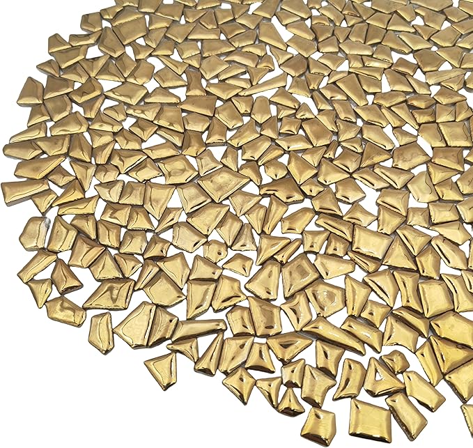 1.1LB Irregular Ceramics Mosaic Tiles, Mosaic Pieces Stones by BTMIEY