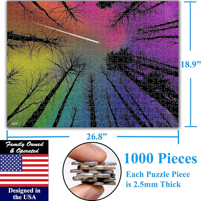 Think2Master Hard Impossible Challenging The Enchanted Forest 1000 Pieces Large - Image 6