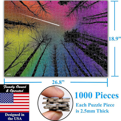 Think2Master Hard Impossible Challenging The Enchanted Forest 1000 Pieces Large - Image 6