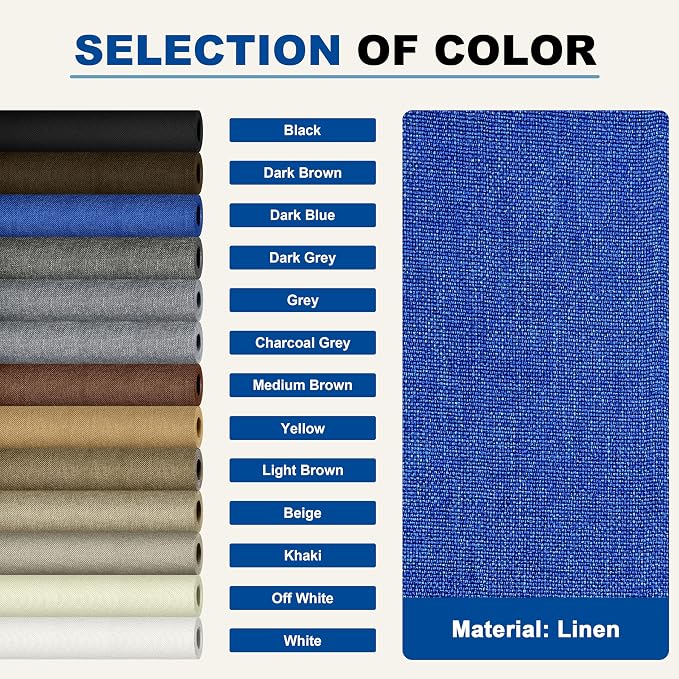 KING MOUNTAIN Linen Repair Patches, Self-Adhesive Linen Fabric Patches - Image 6