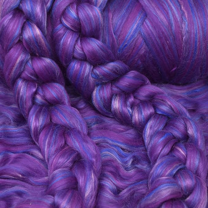Merino Silk Luxe Tonal Designer Blend. Superfine Merino, Mulberry Silk - Image 4