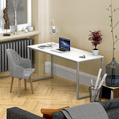 SHW Mission 55-Inch Home Office Computer Desk - Image 2