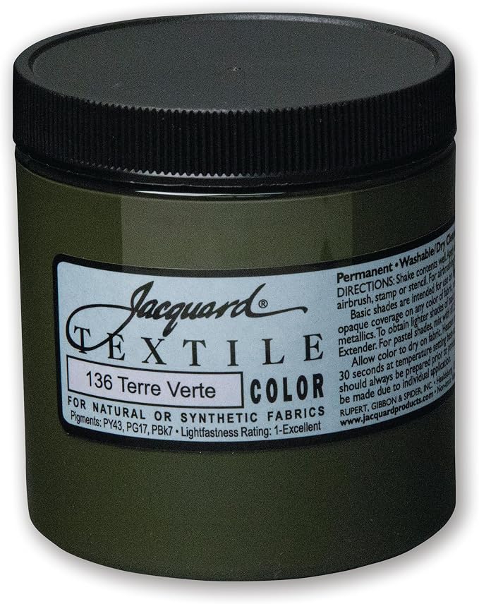 Textile Color Paint Terre VERT by Jacquard