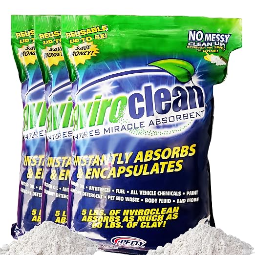 5 LB - Absorbs up to 180 LBS! Spill Absorbent & Encapsulant - Image 2