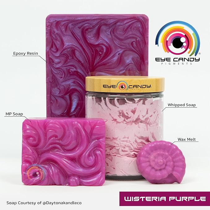 Eye Candy Pigments Premium Purple Mica Powder - Image 2