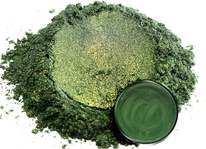 Eye Candy Pigments Premium Green Mica Powder - Image 6