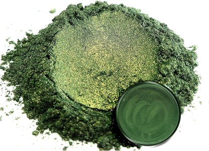 Eye Candy Pigments Premium Green Mica Powder - Image 6