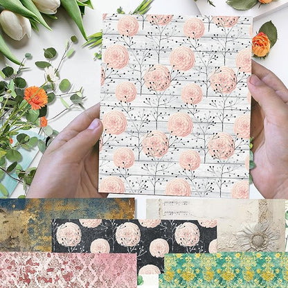 Scrapbook Paper 12x12 inch, 24 Sheets DIY Origami Decorative Craft, Double - Image 4