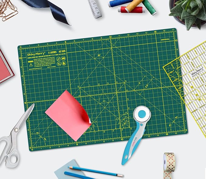 Self Healing Cutting Mat A3 12"x18" – Double Sided 5-Ply Craft Mat - Image 5
