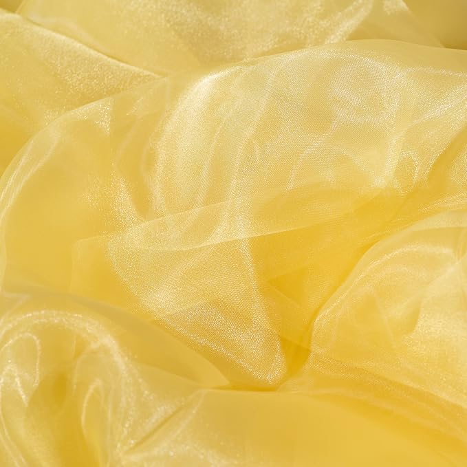 Fynite Sheer Organza Fabric | 20 Yards Long | 44" Wide | Bridal Solid Organza - Image 4