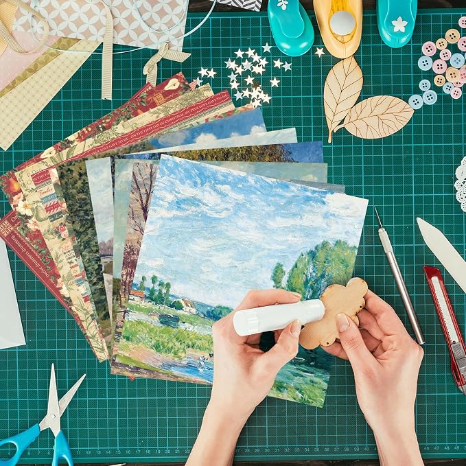 48 Sheets 24 Designs Scrapbook Paper Pad, Scrapbooking DIY Decorative - Image 7