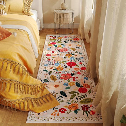 Rugcomf Runner Rug for Hallways Kitchen Rug Non Slip 2'x 6' Washable Rugs - Image 5