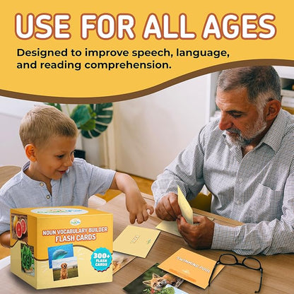 300 Noun Vocabulary Builder Flash Cards, Photo Cards - Image 5