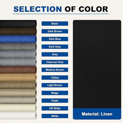 KING MOUNTAIN Linen Repair Patches, Self-Adhesive Linen Fabric Patches - Image 6