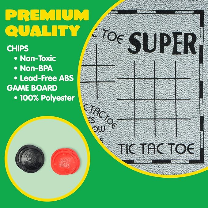 3-in-1 Vintage Giant Checkers, - Image 6