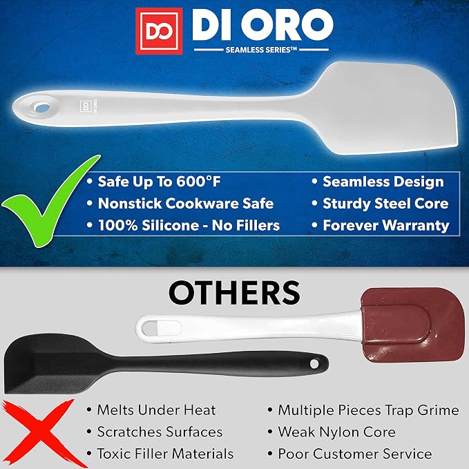 DI ORO Silicone Spatula Set - Image 2