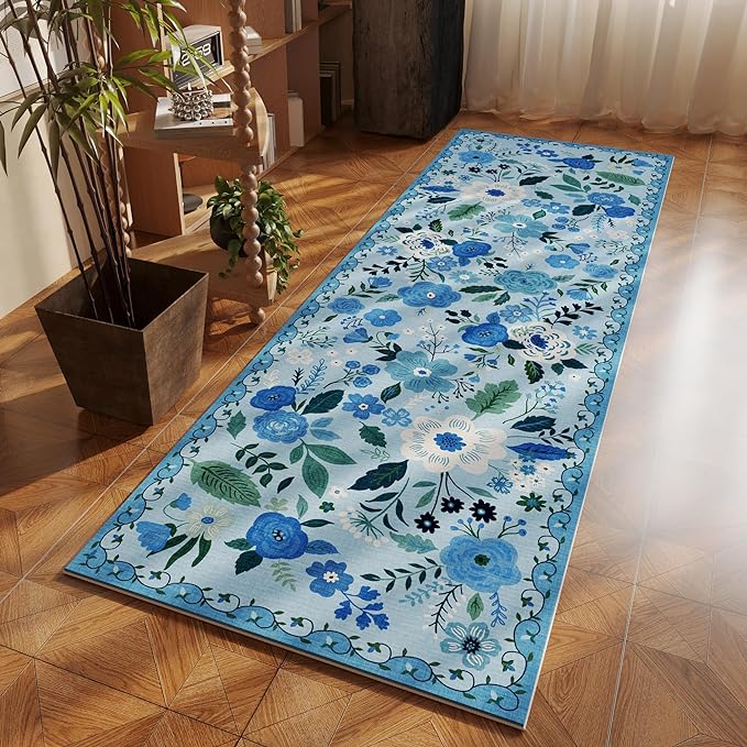 Rugcomf Runner Rug for Hallways Kitchen Rug Non Slip 2'x 6' Washable Runner Rugs - Image 6