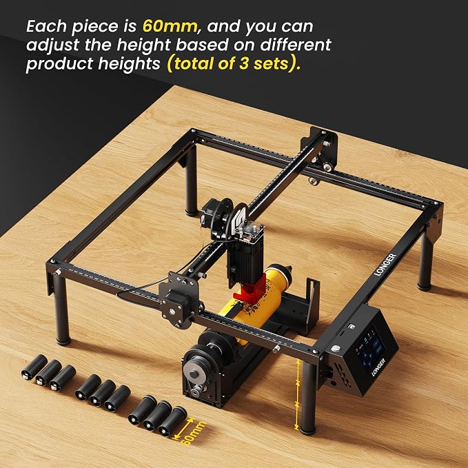 LONGER Laser Engraver Ray5 10000mW Engraver Machine DIY CNC Laser Cutter Tool - Image 5