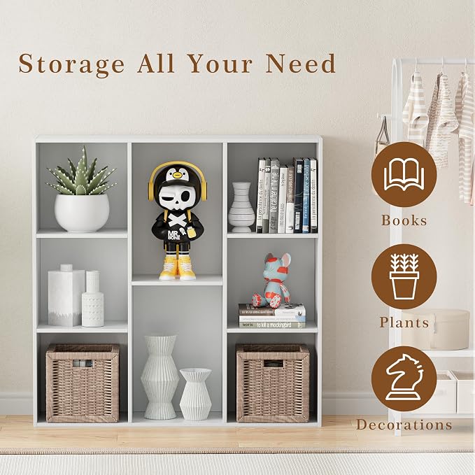 Wooden Cube Storage Organizer - Image 4