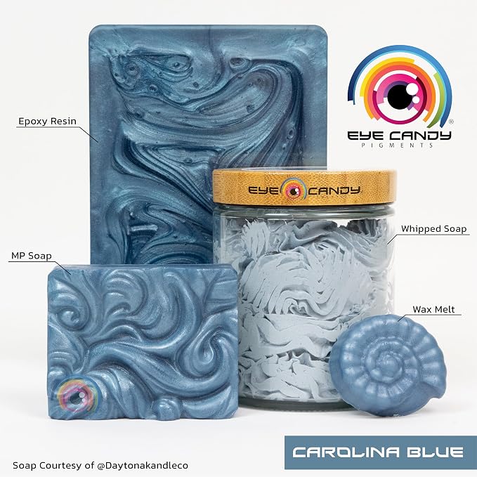 Eye Candy Pigments Premium Blue Mica Powder - Image 2