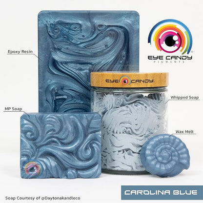 Eye Candy Pigments Premium Blue Mica Powder - Image 2