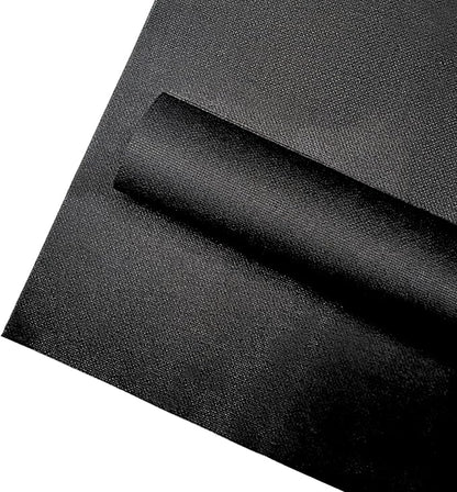 2 Sheets of Black 14 Count Aida Cloth – 18 x 18 Inch Pre-Cut Fabric Squares – by Unknown