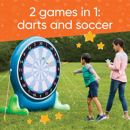Hearthsong Jumbo 57-Inch Inflatable 2-in-1 Darts and Soccer Set - Image 5
