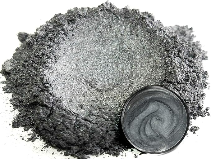 Eye Candy Pigments Premium Grey Mica Powder - Image 7