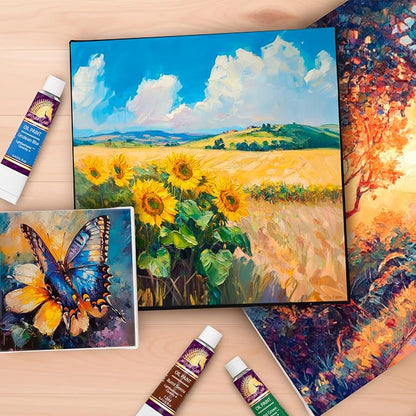 MyArtscape Oil Paint Set - 12ml x 24 Tubes - Lightfast - Heavy Body - Oil-based - Image 8