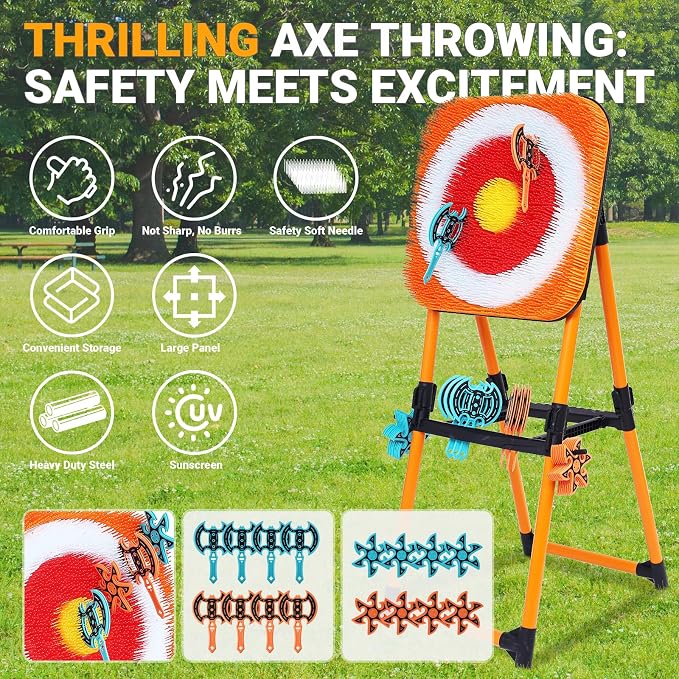 Axe Throwing Game Bristle Target - Image 3