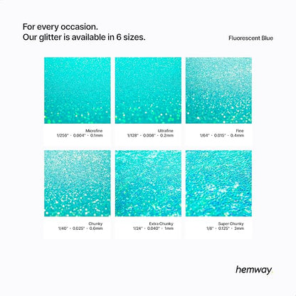 Hemway Polyurethane & Epoxy Resin Glitter 100g / 3.5oz Metallic Crystal Flake - Image 3