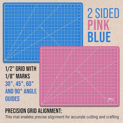 U.S. Art Supply 18" x 24" Self-Healing Cutting Mat 5-Ply - Image 3